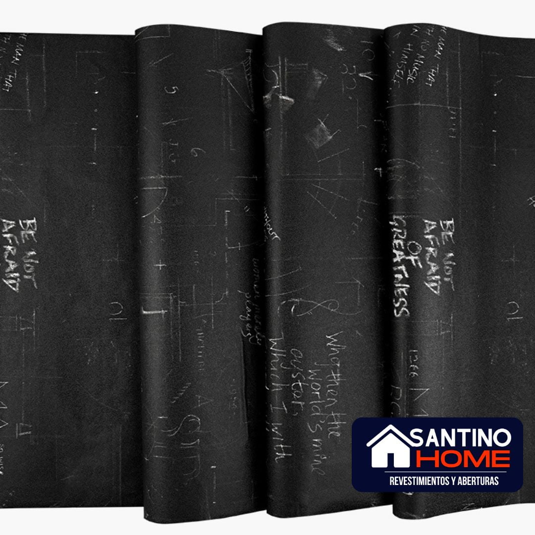 Rollo adhesivo negro grafiteado COD.6020 - Imagen 5